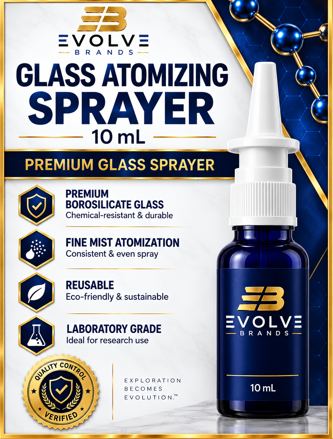 X-1 GLASS ATOMIZING SPRAYER