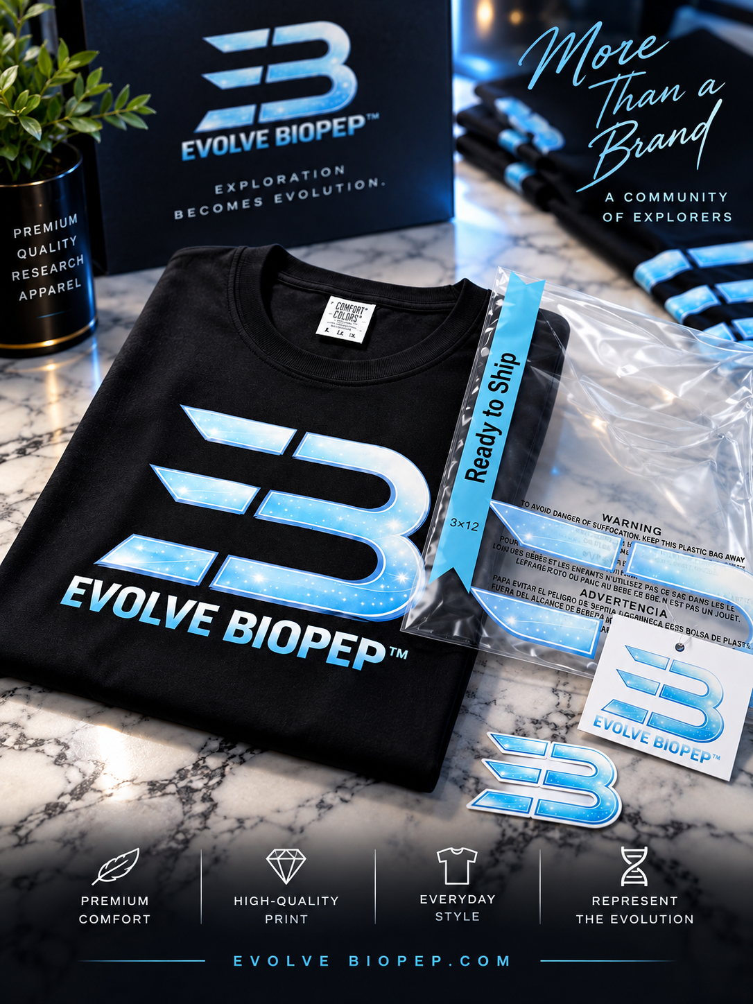 Z- EVOLVE T-SHIRT SIZE MEDIUM