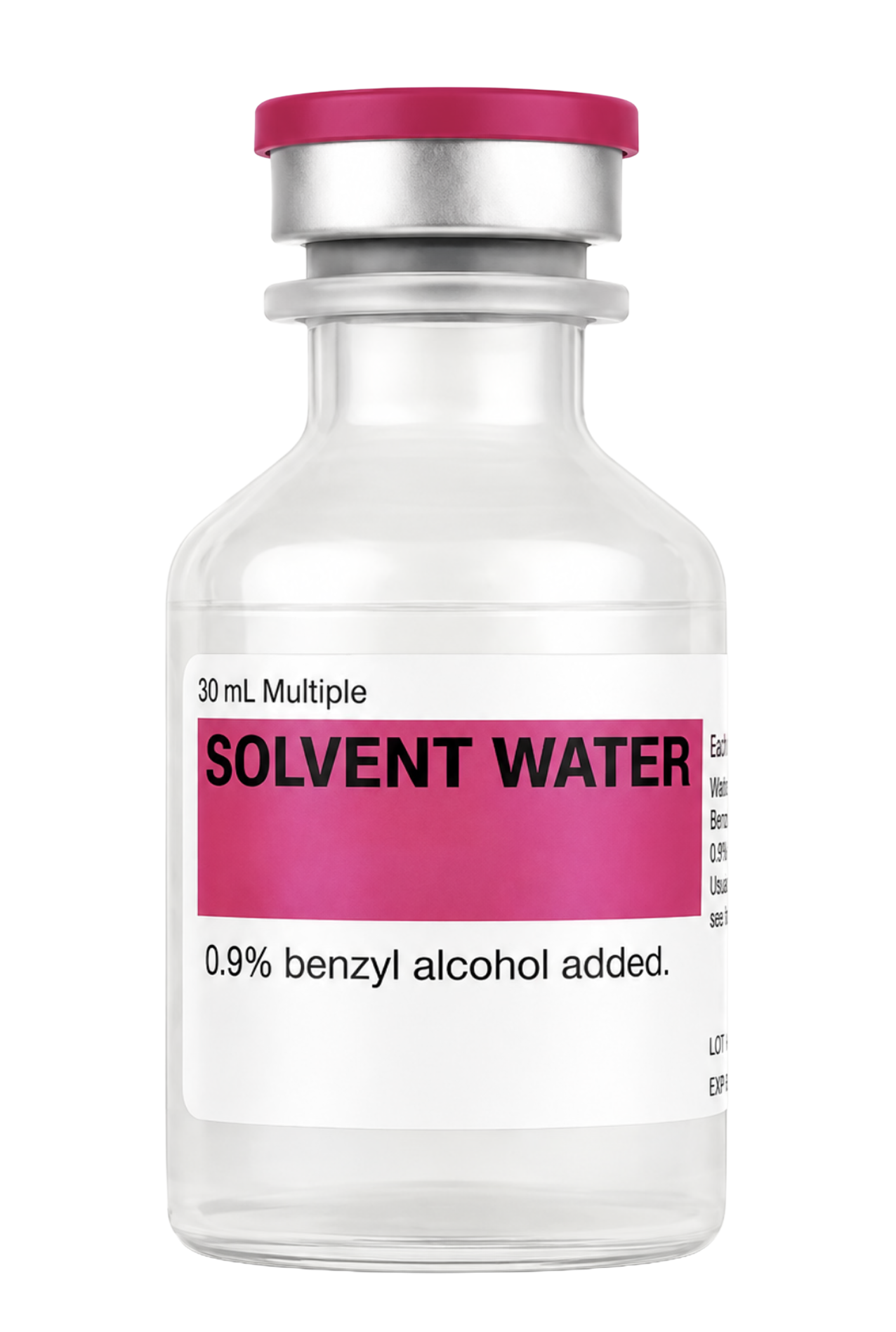 X SOLVENT WATER 0.9% BENZYL ALCOHOL 30ML