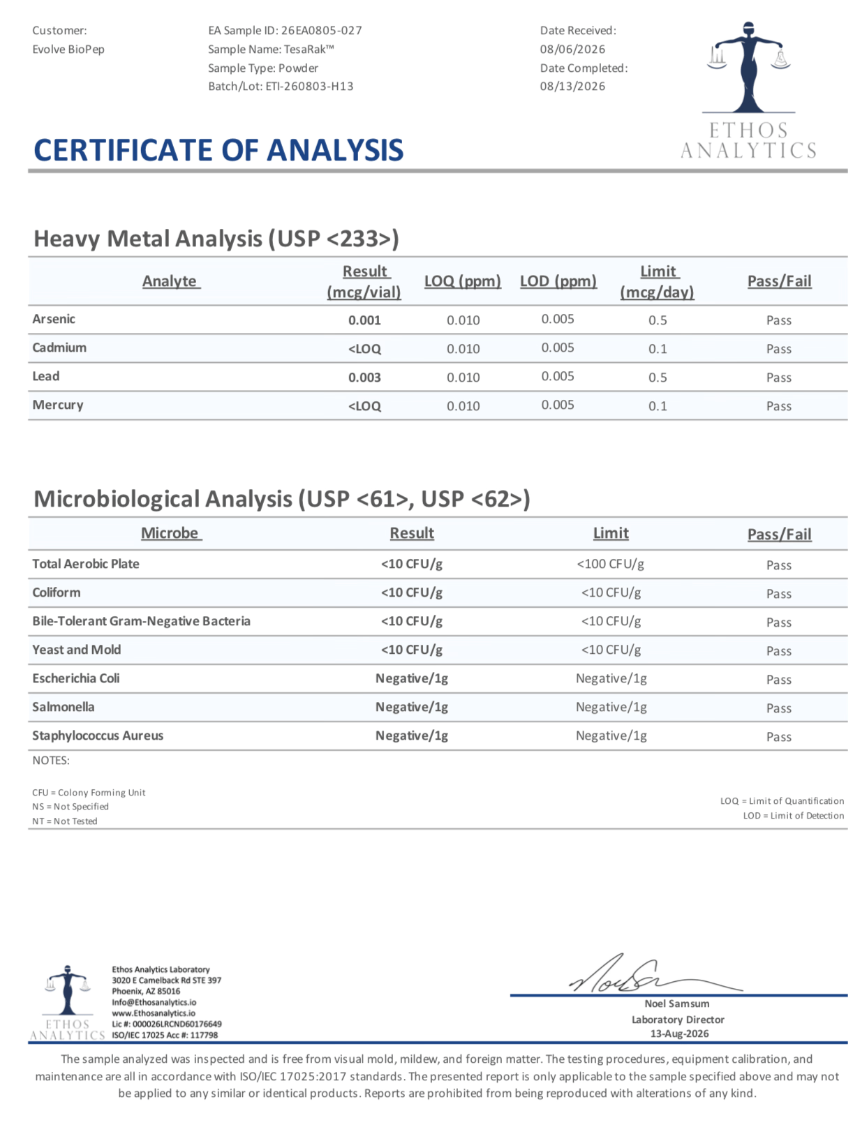 TESAMORELIN IPAMORELIN 10/3MG TESARAK®️